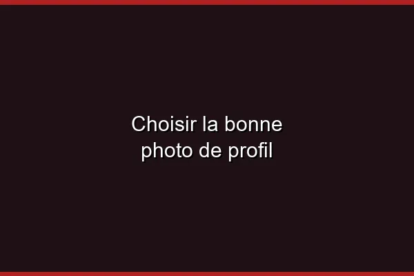 Pourquoi le profil est déterminant