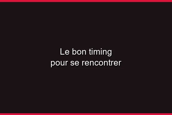 Proposer le rendez-vous